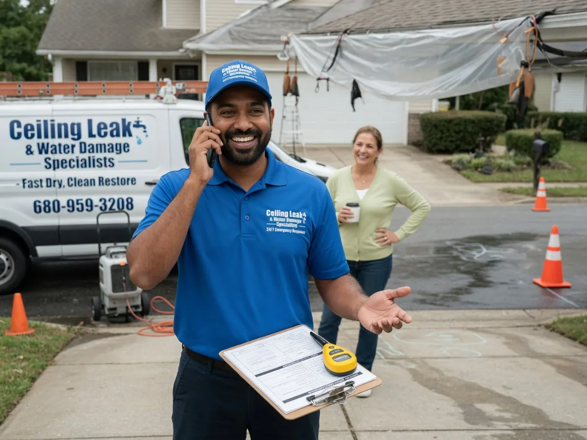 Ceiling Leak Cleanup Brookneal, VA FAQs